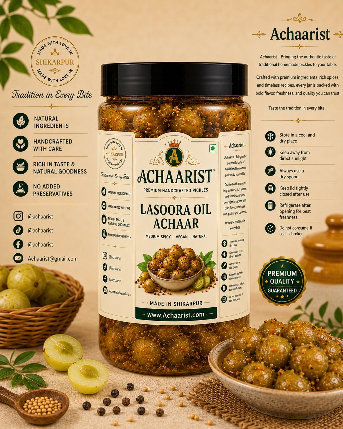 Lasoora Oil Achaar